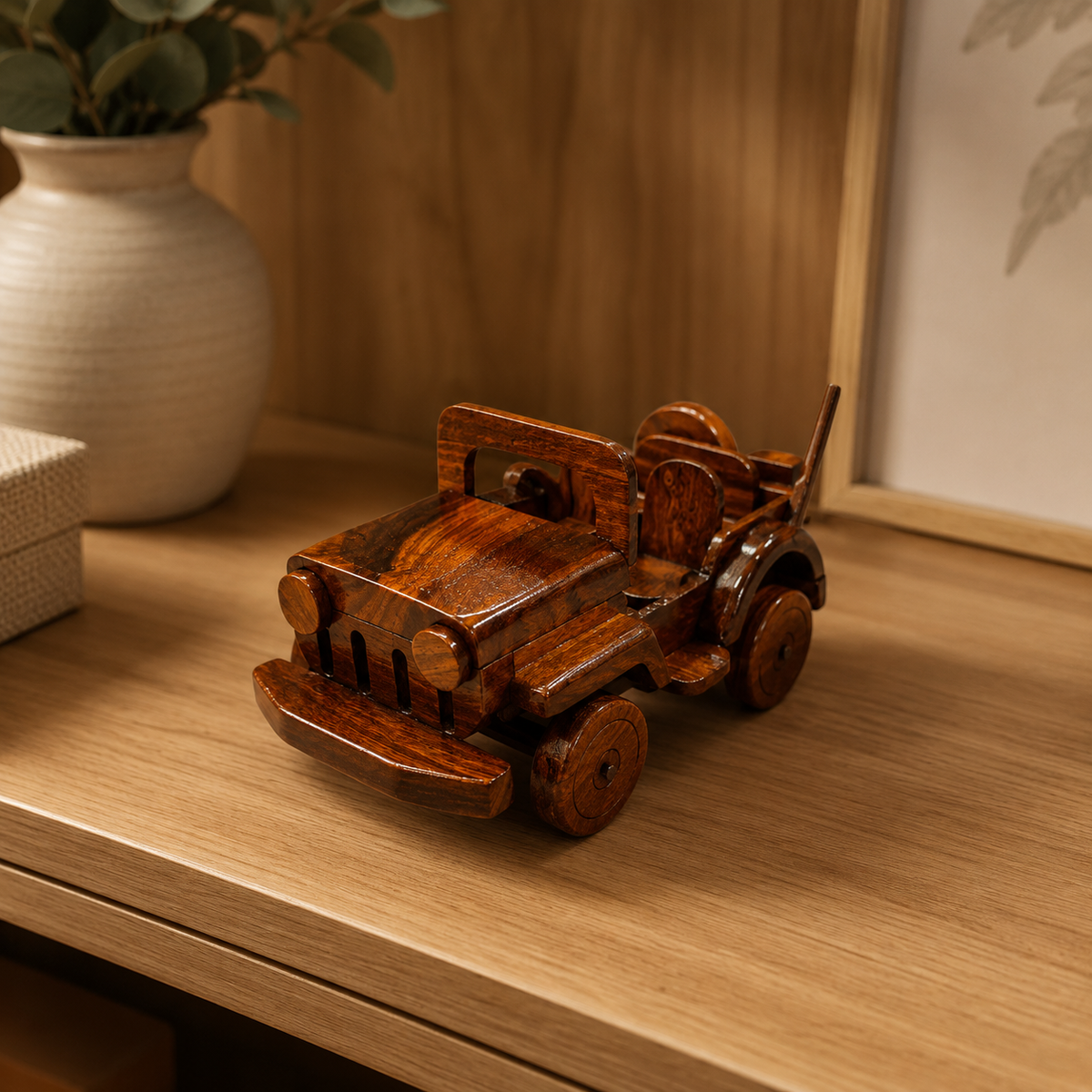 Handcrafted Wooden Vintage Toys | Classic Decorative Wooden Toys for Kids & Home Décor